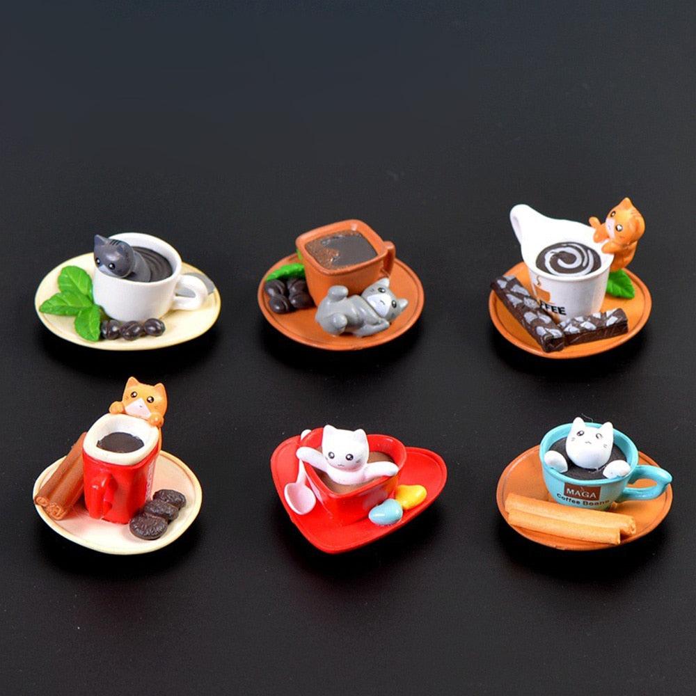 Lovely Kawaii Sushi Dessert Cat Kitten Figurine