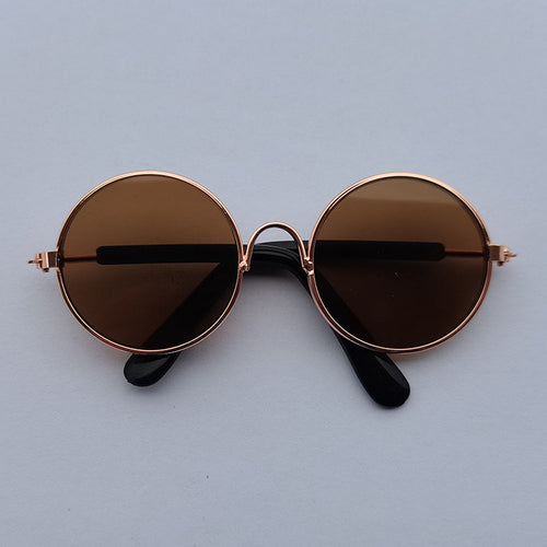 Lovely Vintage Round Cat Sunglasses Reflection Eye Wear Glasses For