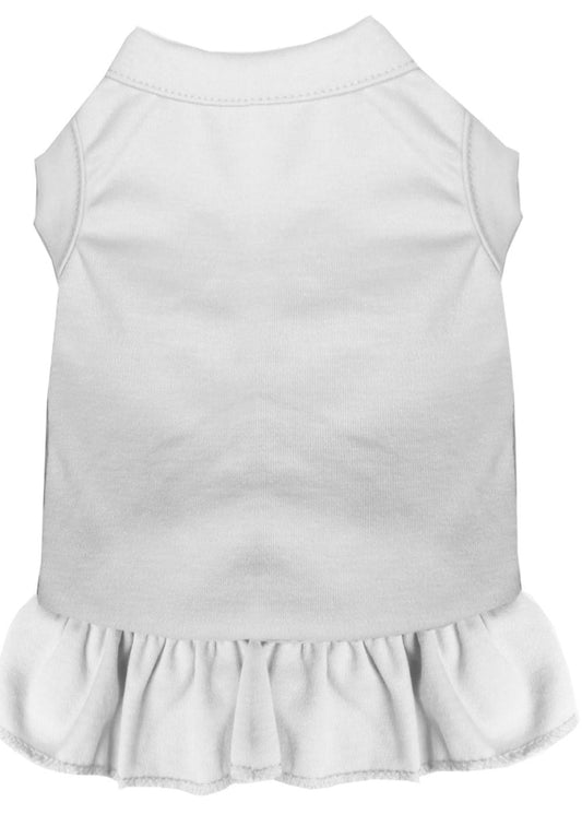 Mirage Pet 59-00 XLWT Plain Pet Dress, White - Extra Large 16