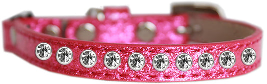 Clear Jewel Ice Cream Cat Safety Collar, Pink - Size 12