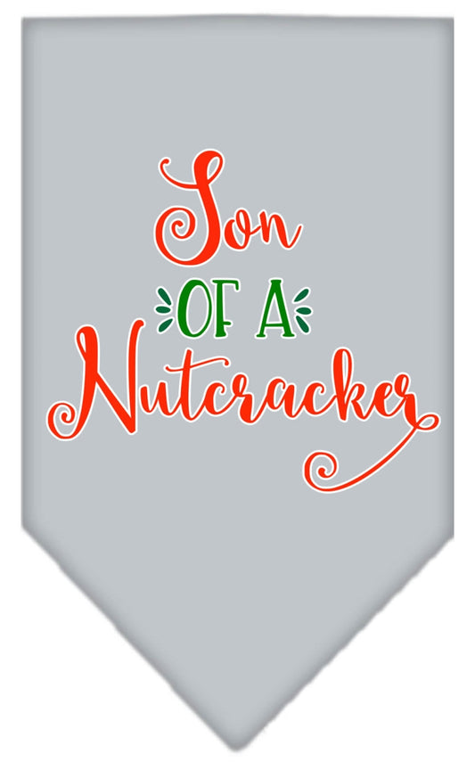 Mirage Pet 66-417 SMGY Son of a Nutcracker Screen Print Bandana, G