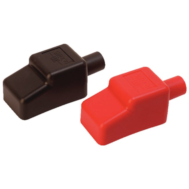 Sea Dog 415110-1 1.5 in. Battery Terminal Covers - Red & Black