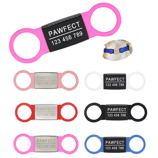 Pet Id Tags Stainless Steel Personalized For Small Medium Large Dogs