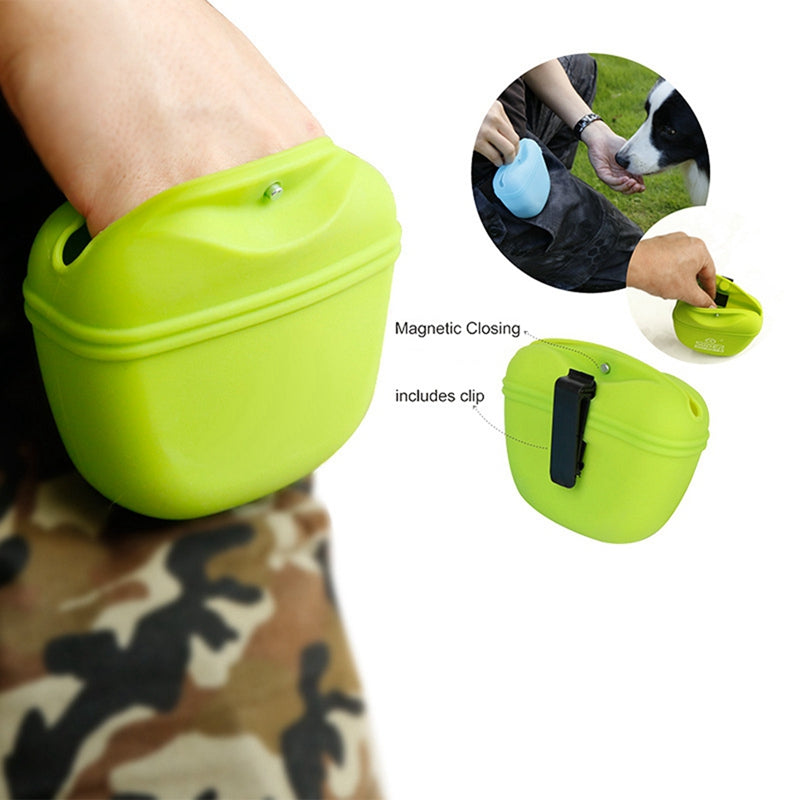 Pet Portable Dog Training Waist Bag Treat Snack Bait Dogs Obedience