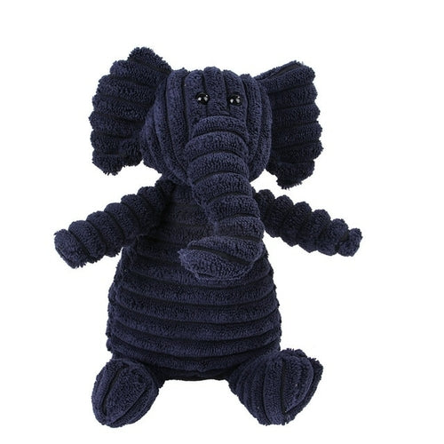 Plush Dog Toy Animals Shape Bite Resistant Squeaky Toys Corduroy Dog