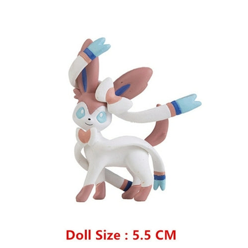 Pokemon 4-13cm New Cartoons Movie Anime Figure Pikachu Mewtwo