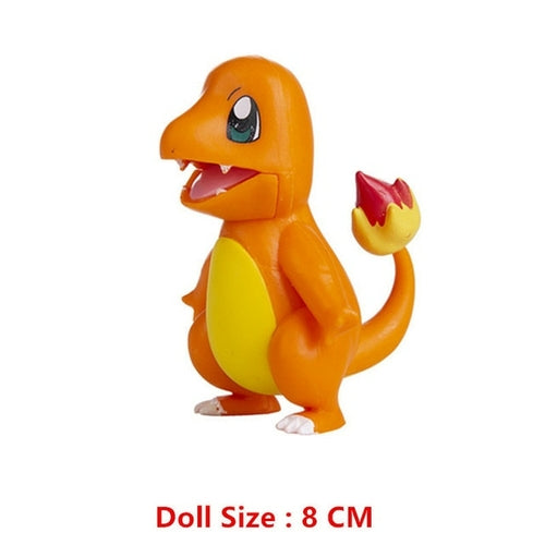 Pokemon 4-13cm New Cartoons Movie Anime Figure Pikachu Mewtwo
