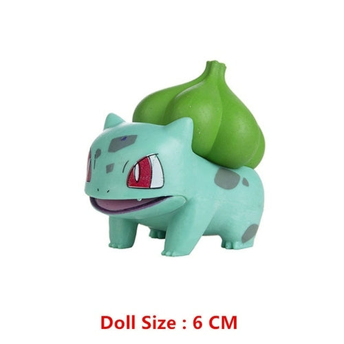 Pokemon 4-13cm New Cartoons Movie Anime Figure Pikachu Mewtwo