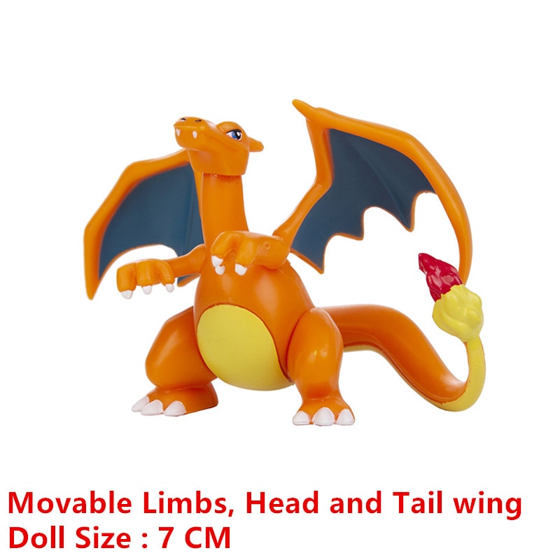 Pokemon 4-13cm New Cartoons Movie Anime Figure Pikachu Mewtwo