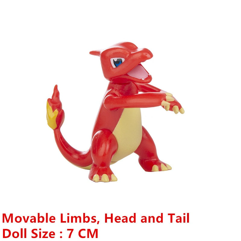 Pokemon 4-13cm New Cartoons Movie Anime Figure Pikachu Mewtwo