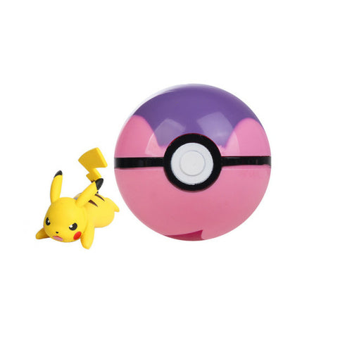 Pokemon Pokeball With Cartoons Movie Anime Figure Pikachu Charmander