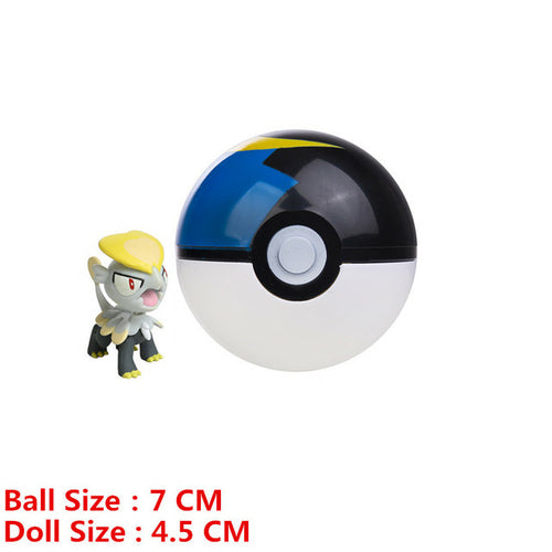 Pokemon Pokeball With Cartoons Movie Anime Figure Pikachu Charmander