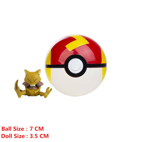 Pokemon Pokeball With Cartoons Movie Anime Figure Pikachu Charmander