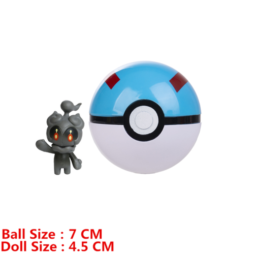 Pokemon Pokeball With Cartoons Movie Anime Figure Pikachu Charmander