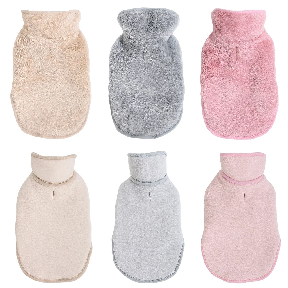 Cute Pet Jacket Coat Adjustable Soft High Neck Kitten Apparel