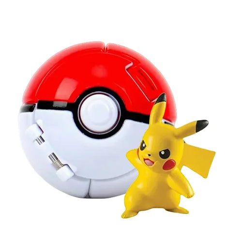 Pokemon Figure Pokeball Anime Figurines Cartoons Pikachu Charizard