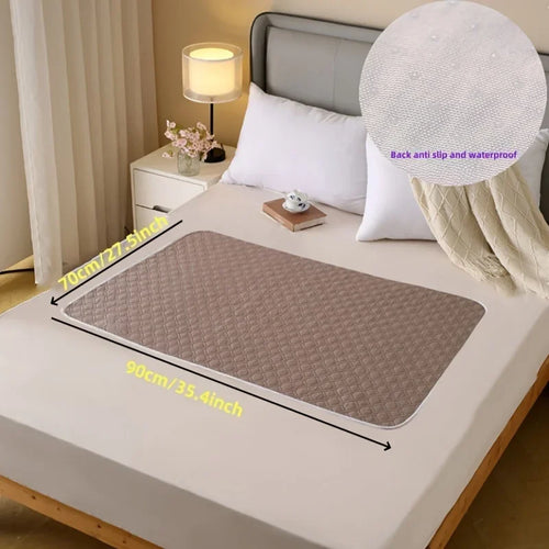 Washable Incontinence Pads for Elderly & Pets - Leak-Proof Bed Care