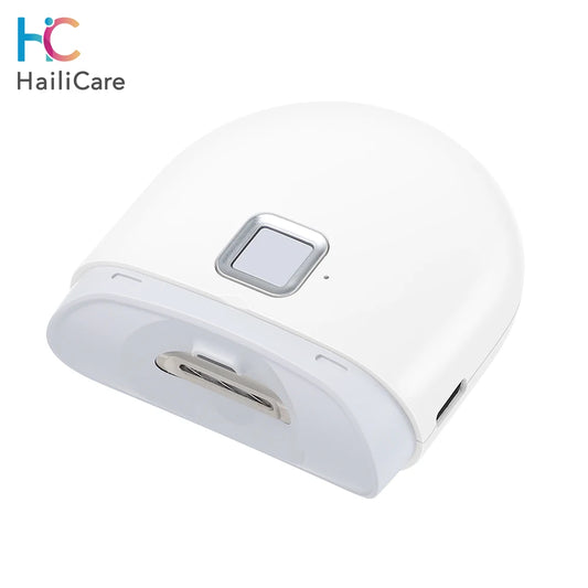 Electric Automatic Nail Clippers With Light Trimmer Nail Cutter