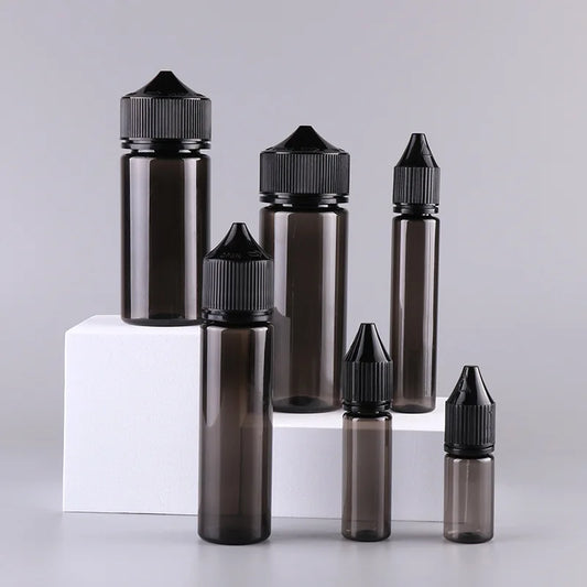 5Pcs10-120ml PET Empty Bottle Plastic Oil Filling Bottle Portable