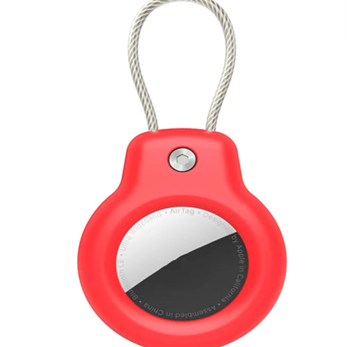 Compatible with Apple AirTag Secure Holder with Wire Cable Air Tag