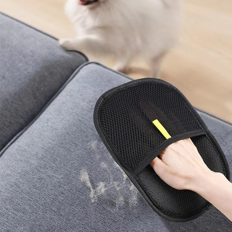 Pet Hair Remover Portable Washable Clothes Hair Dehairing Gloves Pet