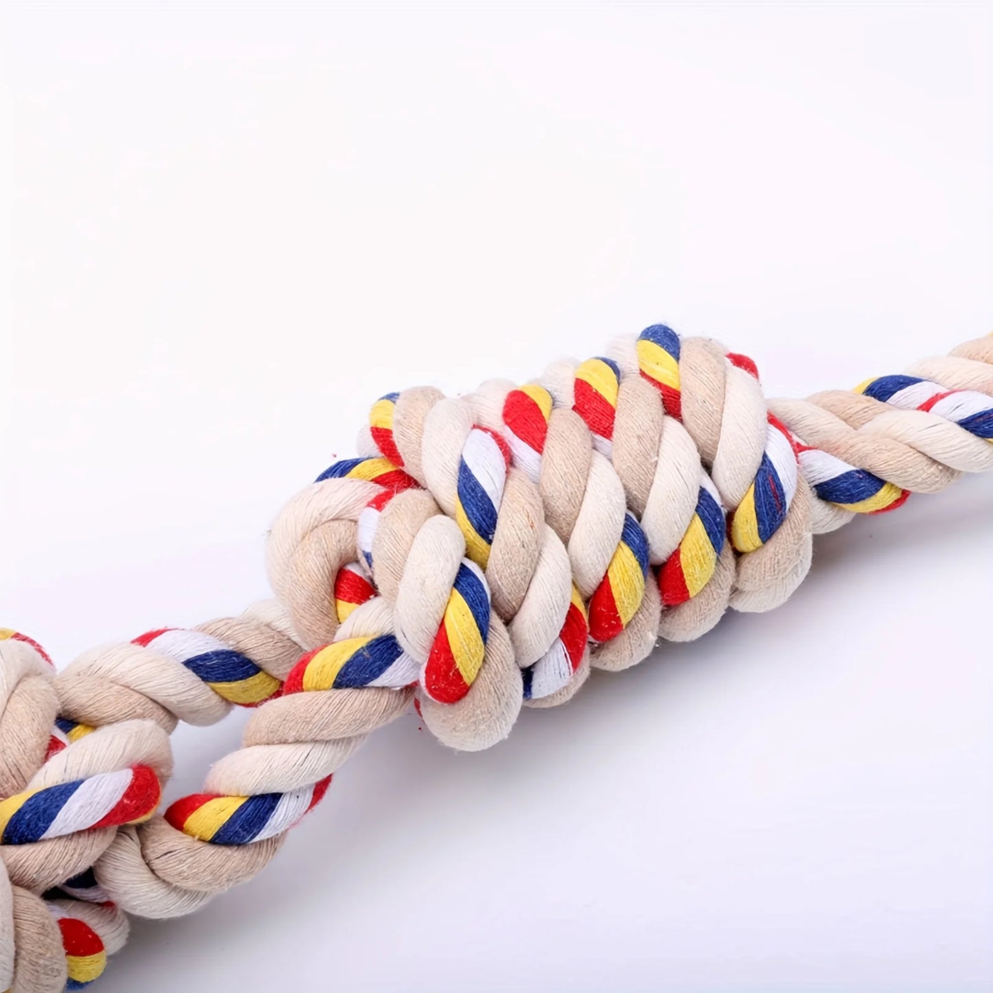 Pet Indestructible Toy For Medium Large Dogs Tough Nature Cotton Rope