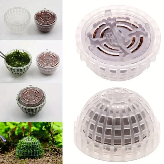 1pc Plastic Aquarium Moss Ball Filter Aquatic Pet Supplies Decorations