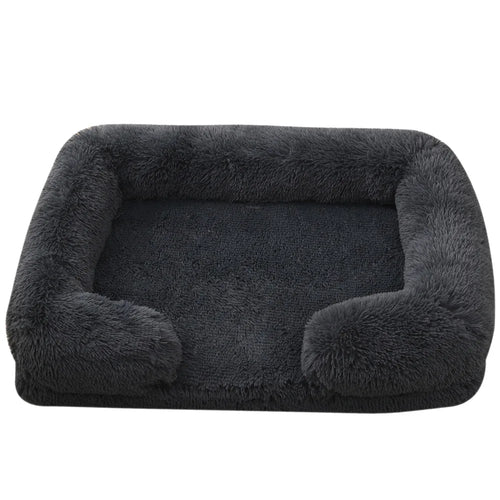 Sofa Dog Bed Plush Pet House Non-slip Cat Mat Thicken Removable Cat
