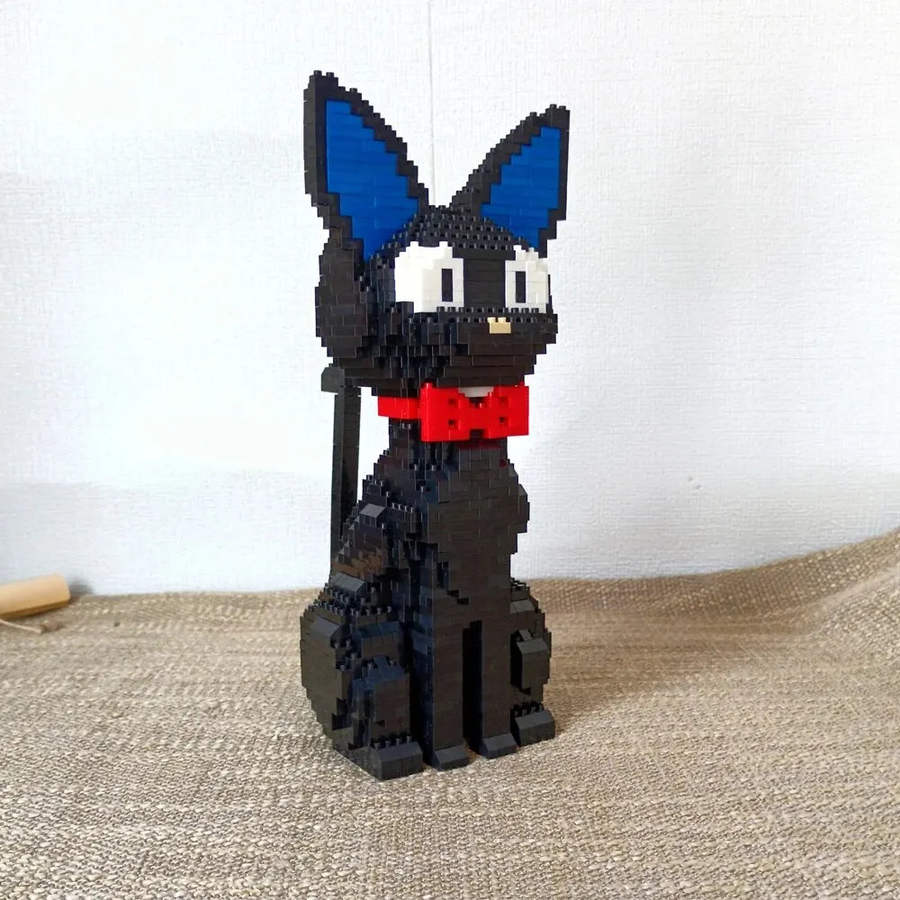 Charming Shiba Inu or Black Cat Building Block Kit (in bag) Delightful