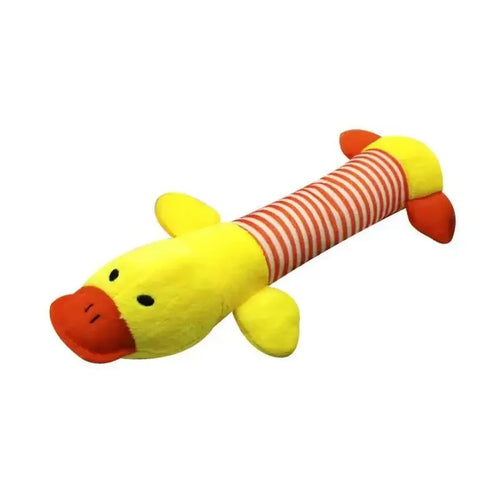 Best Pet Supplies Dog Toy Cute No Stuffing Duck with Soft Squeaker Fun