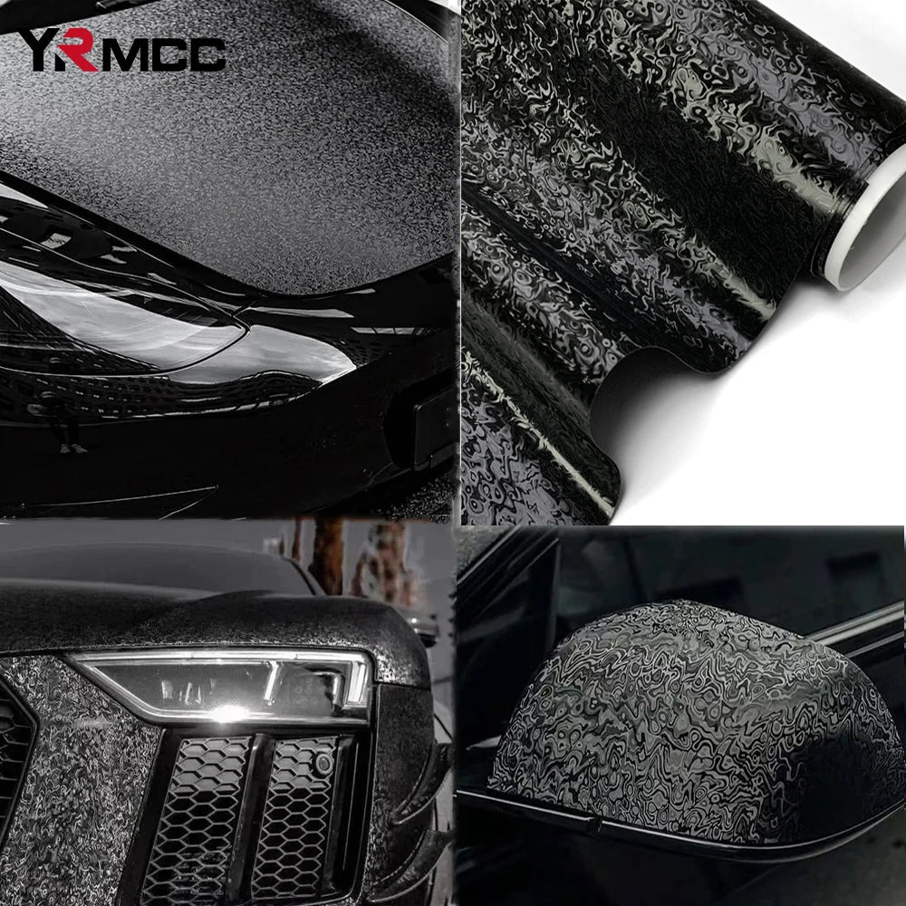 Premium PET Car Carbon Vinyl Film DIY Waterproof Car Stickers Modified