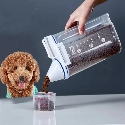 Premium Pet Food Storage Container with Airtight Seal - Durable, Large
