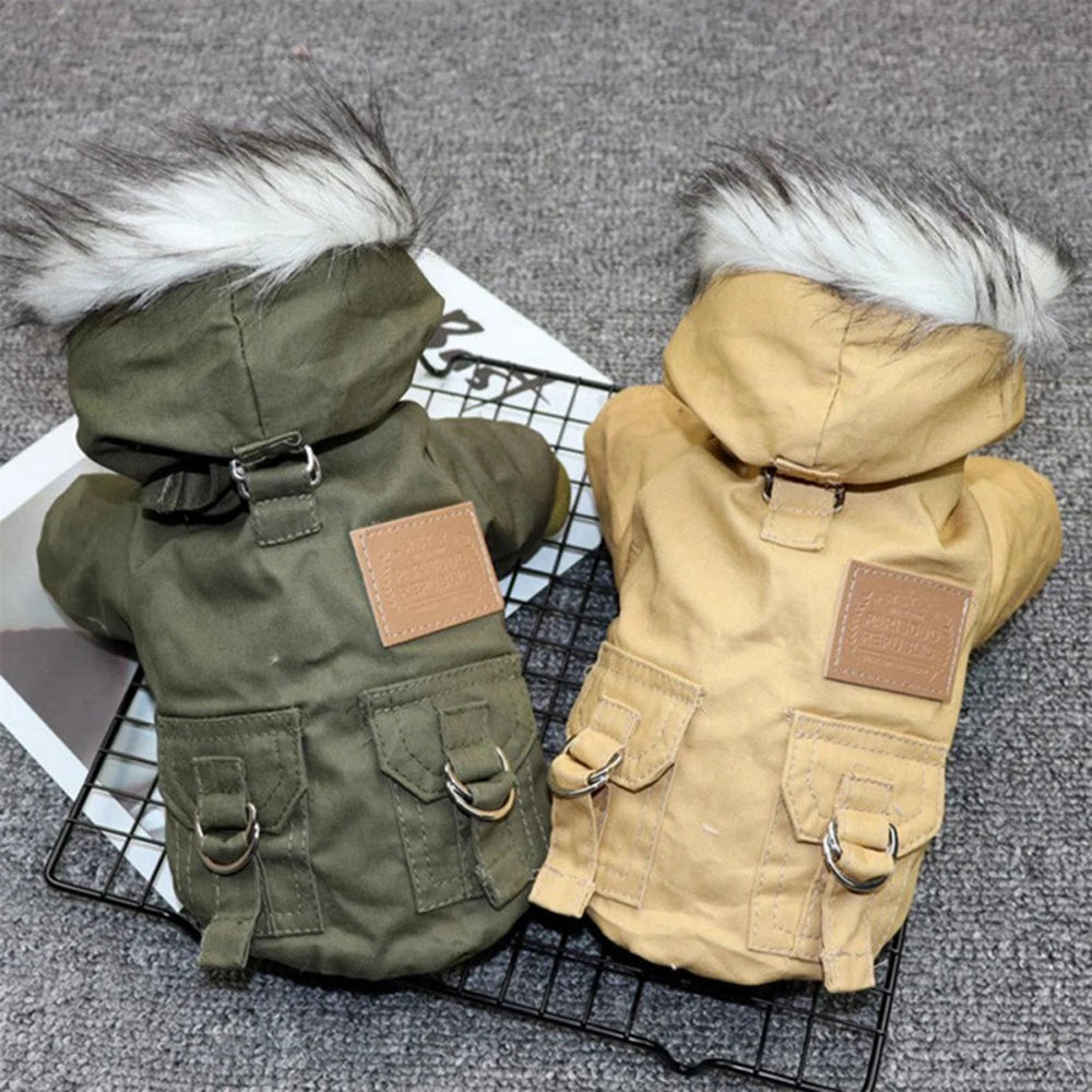 Winter Puppy Pet Dog Coat for Small Medium Dogs Thicken Warm Chihuahua