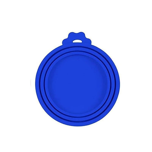 Reusable 3 In 1 Pet Food Can Silicone Cover Dogs Cats Storage Tin Cap