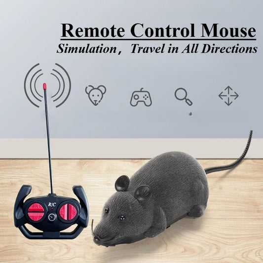 Robot Mouse Rat Funny Cat Toy with Remote Control Multicolor Mouse
