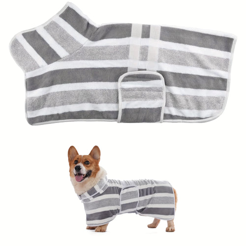 Dog Towel Pet Bathrobe, Fully Wrapped and Quick Drying, pet Quick