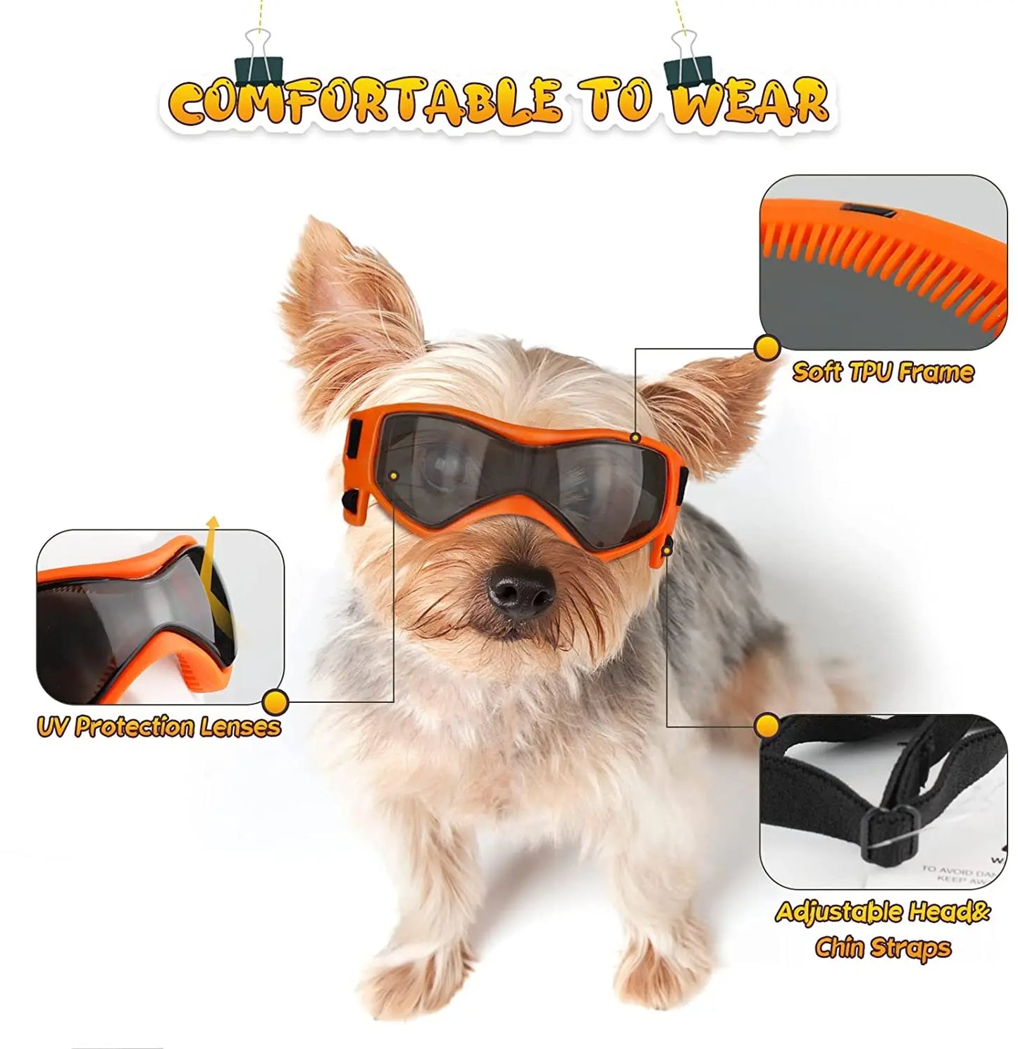 Pet Accessories Dog Outdoor UV Protection Sunglasses Cat Dog Goggles