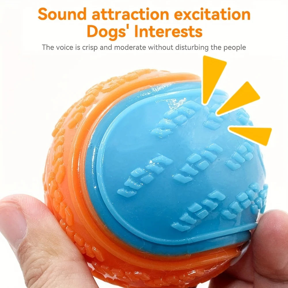 1pc Dog Toy Durable Crew Ball Pet Grinding Teeth Toy For Dog