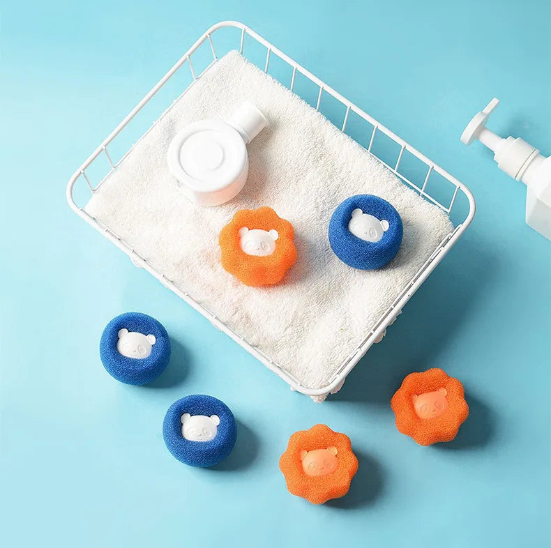The pet hair remover can wash the cleaning tool of the clothes