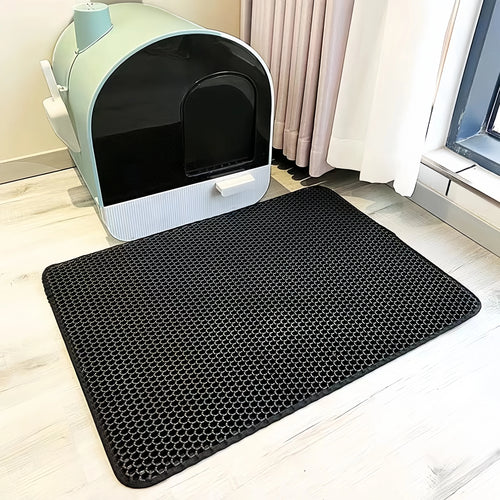 Large size Cat Litter Mat Eva Double Layer Waterproof Cat Litter Mat