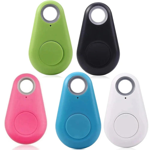 1-5pcs Mini GPS Tracker Bluetooth Tracker AntiLost Device Round Pet