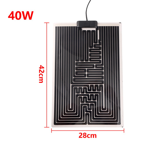 5-45W Reptiles Heat Mat Pet Heating Warm Pads Adjustable Temperature