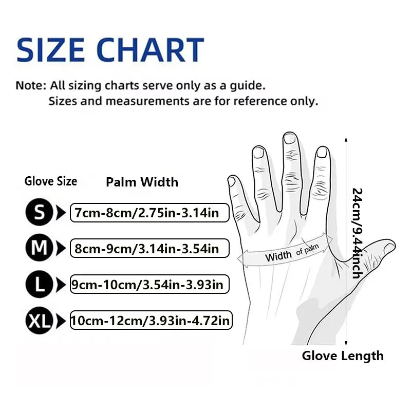 30/60/100PCS Disposable Black Nitrile Gloves Black Nitrile Gloves