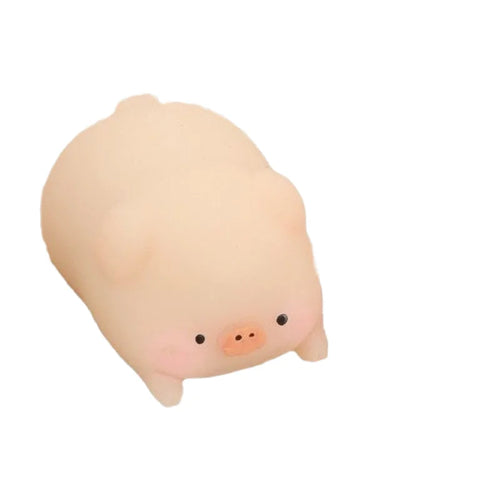 Cute Little Pink Pig Squeeze Toys Pink Piglet Stress-relieving and