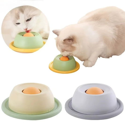 Interactive Pet Cat Licking Food Toys Anti-slip Pet Slow Feeder for