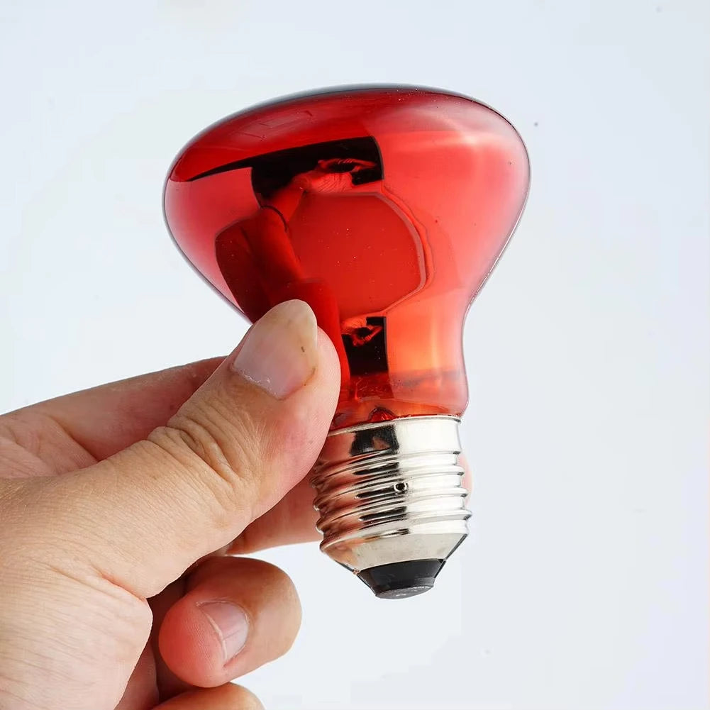 E27 Poultry Heating Bulb 25W-100W Infrared Insulation Heating For