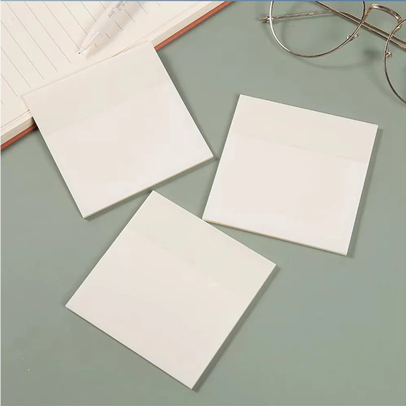 200 Sheets PET Transparent Notes Stickers Waterproof Posted It Paper