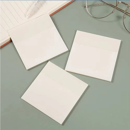 200 Sheets PET Transparent Notes Stickers Waterproof Posted It Paper