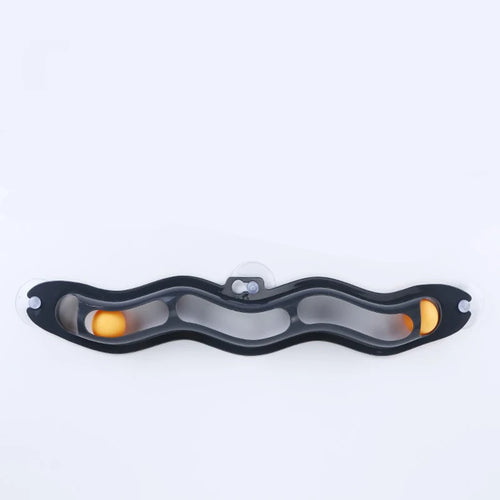 Track Cat Toy Plastic Sucker Track Ball Pet Accessories Window Table