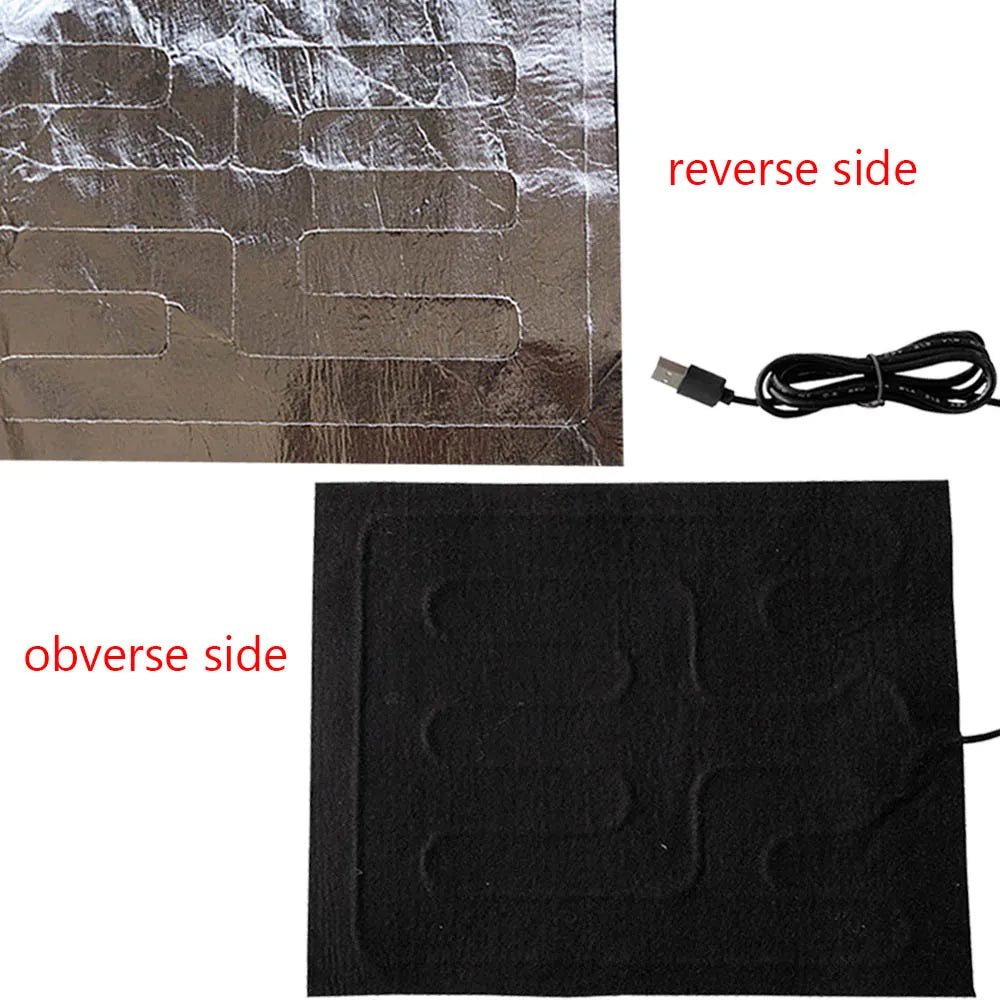 USB Folding Heated Sheet Heating Winter Warm Pad Cushion Waterproof
